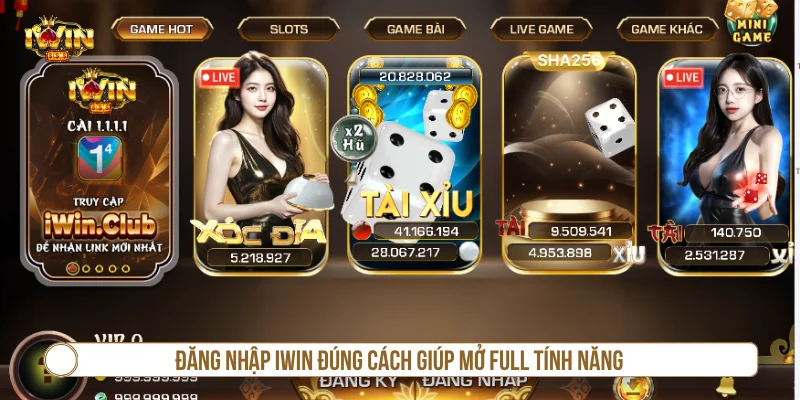 Đăng Nhập IWIN – Hướng Dẫn Truy Cập Tài Khoản Đúng Cách Đăng nhập IWIN đúng cách giúp sử dụng đầy đủ tính năng tài khoản