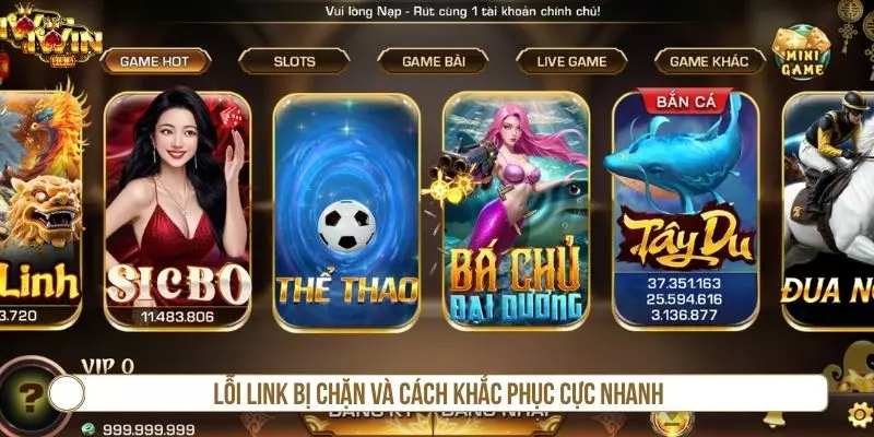 Lỗi link bị chặn và cách khắc phục cực nhanh